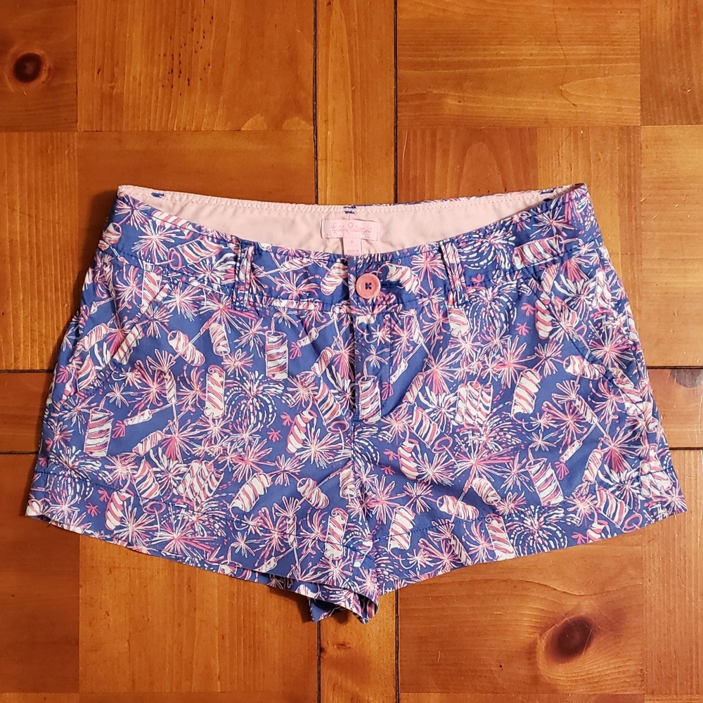 Lilly Pulitzer Cherry Bomb Shorts